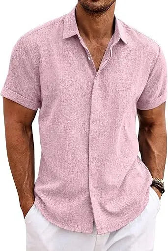 Fashion Solid Color Shirt