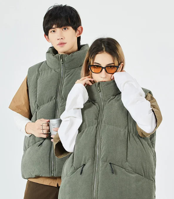 New Fashion Stand-up Collar Vest