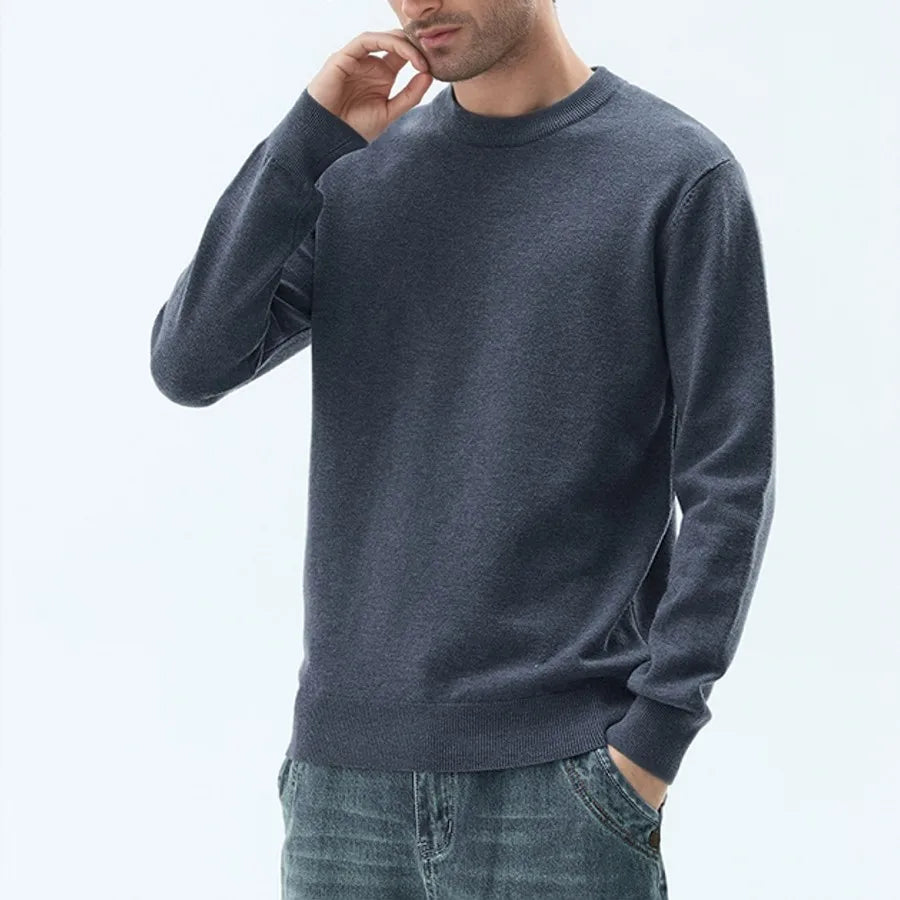 Long Sleeve Knitted Custom Wool Sweater