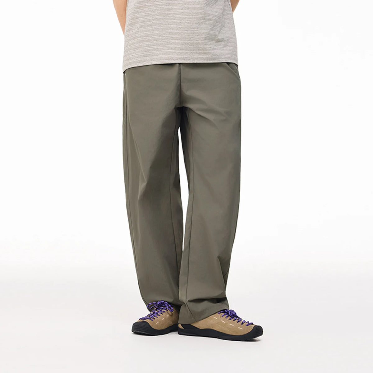 Straight Quick-Dry Wide Cargo Pants