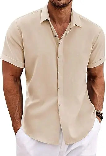Fashion Solid Color Shirt