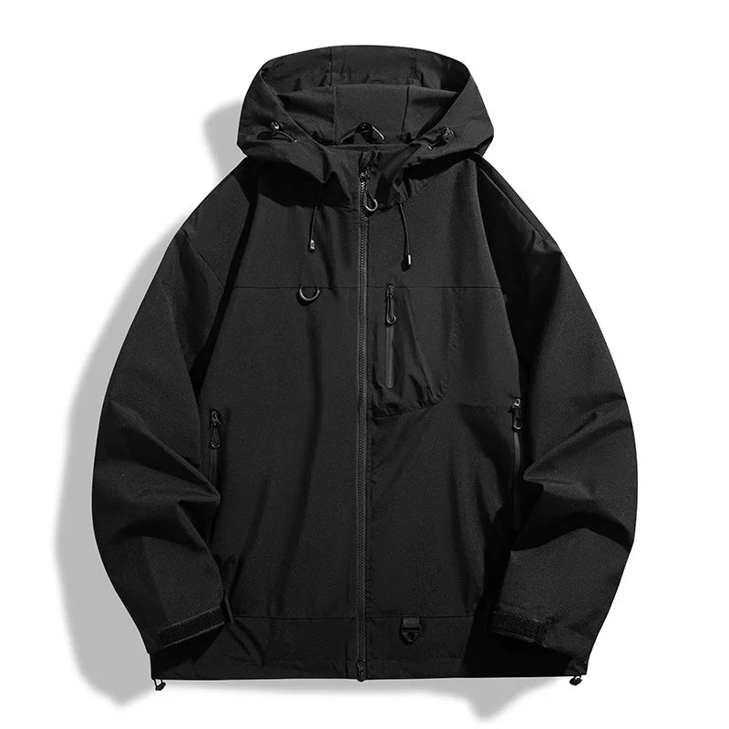 Waterproof  Zip up Hiking Jacket