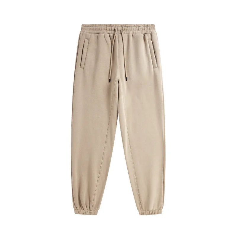 345gsm Men Pants Fleece Joggers Sports Gym Pants
