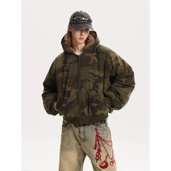 Oversized  Camouflage Jacket