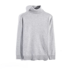 Men's Casual High Necked Sweater