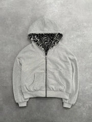 Leopard Reversible Hoodie