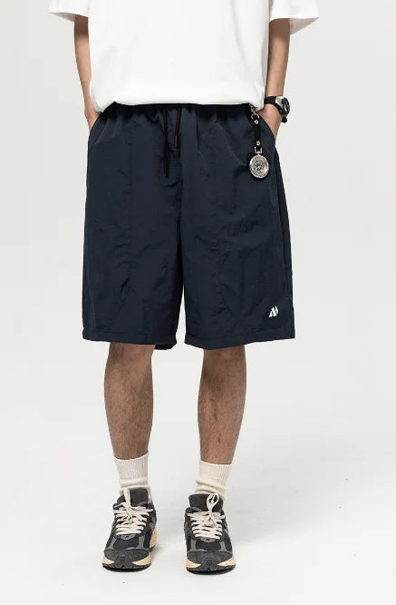 Quick-drying Nylon Loose Sporty Shorts