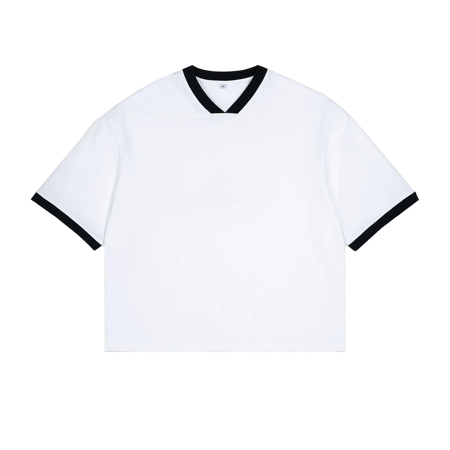 Custom Men's Cropped Style 100% Cotton 235gsmT-Shirt
