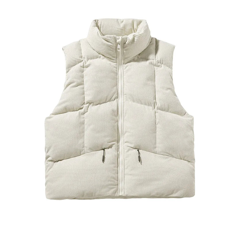 New Fashion Stand-up Collar Vest