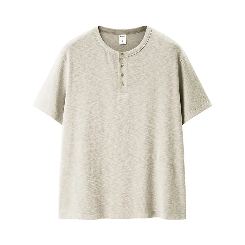 Summer Casual Henry Shirt
