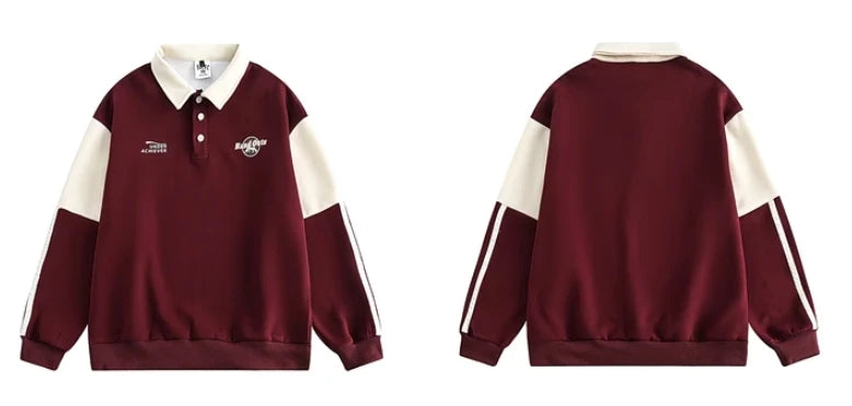 Street Style Hip Hop Polo Shirt