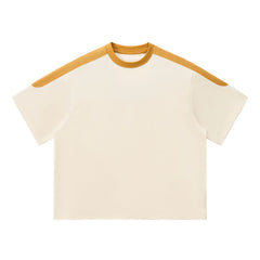 240 Grams Loose Casual Tops Cropped Style