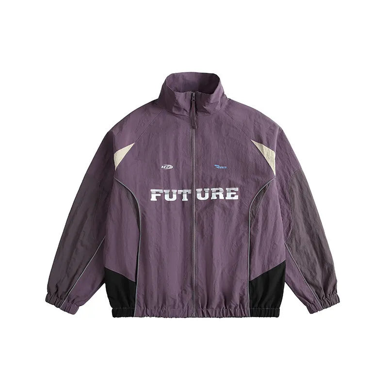Oversized Tracksuit Windbreaker Jacket