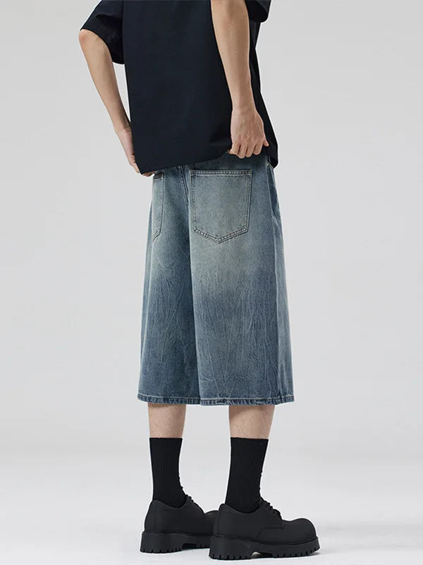 Men Fashion Causal Denim Shorts