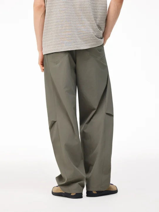 Straight Quick-Dry Wide Cargo Pants