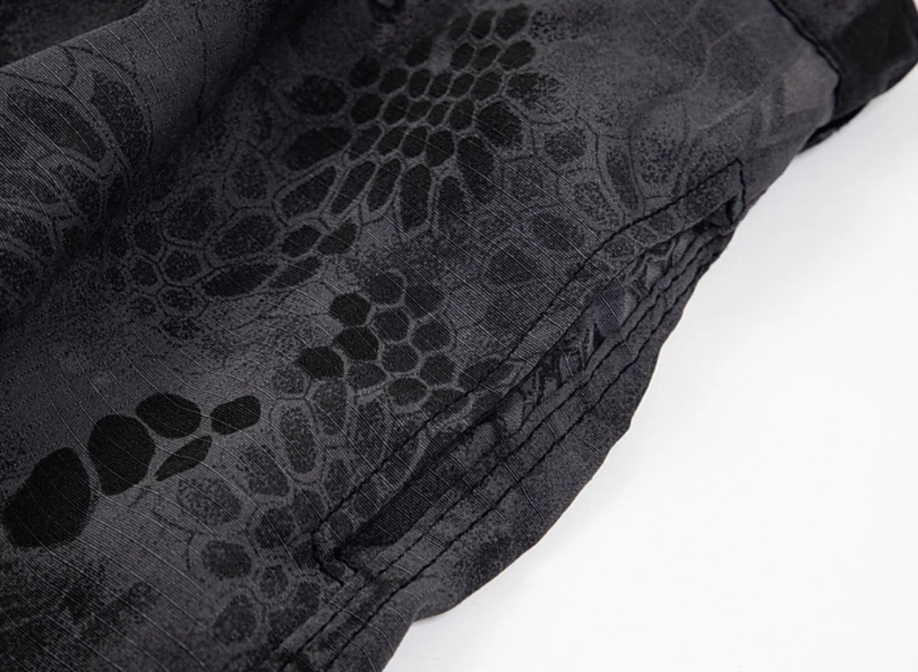 Men's Vintage Baggy Snake Pattern Cargo Pants