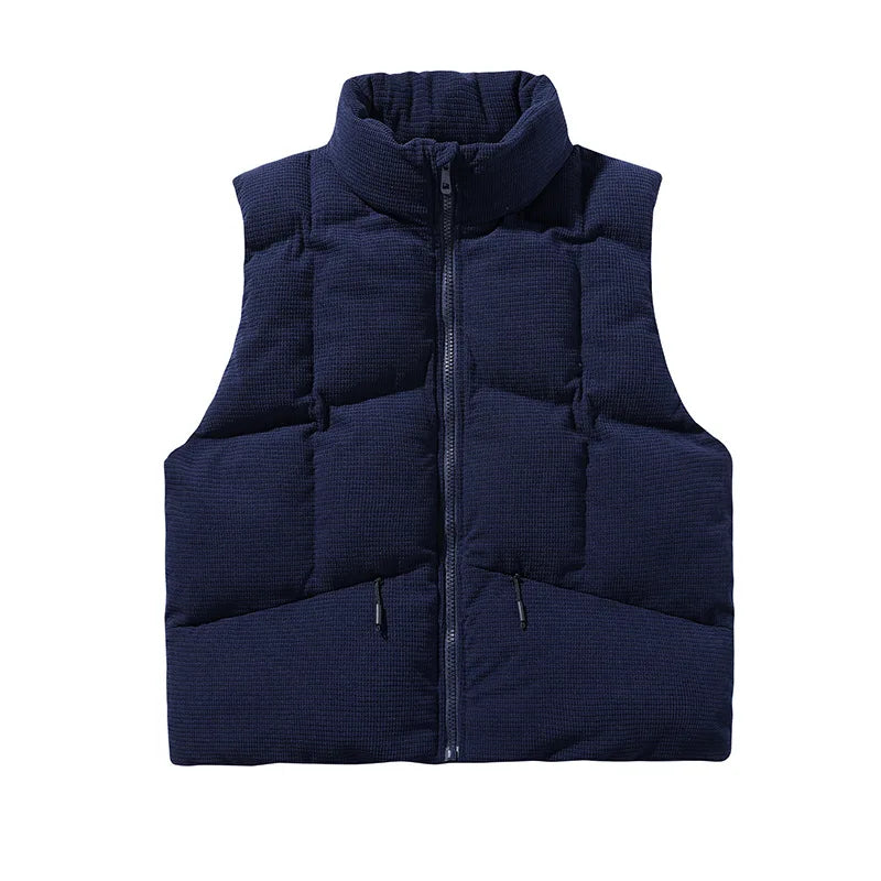 New Fashion Stand-up Collar Vest