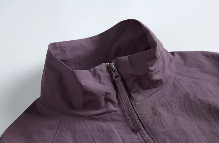 Oversized Tracksuit Windbreaker Jacket