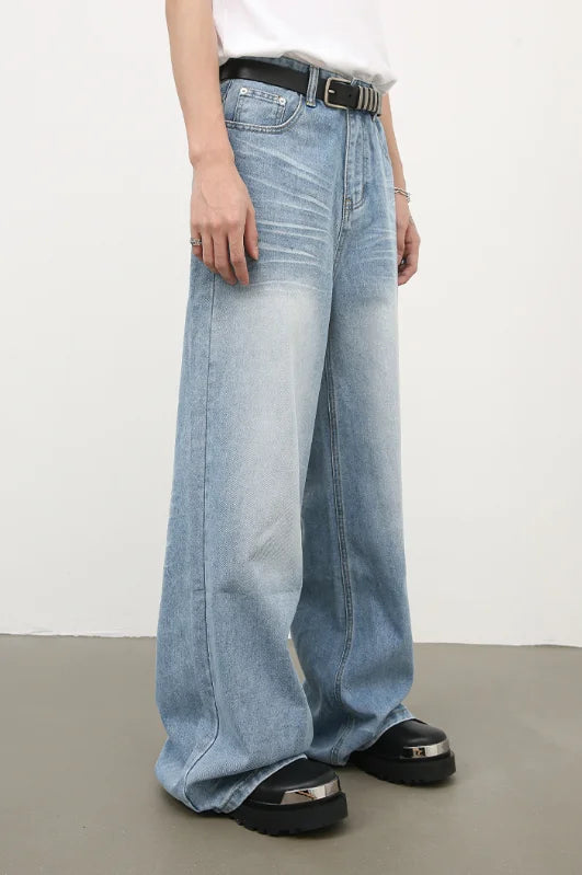 Vintage Washed Men Jeans
