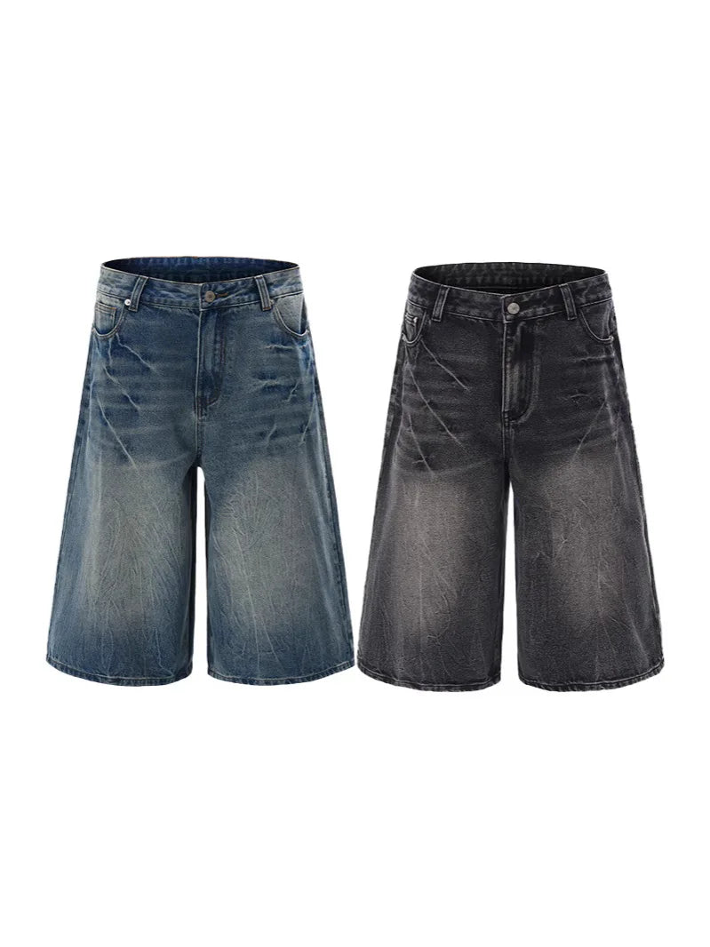 Men Fashion Causal Denim Shorts