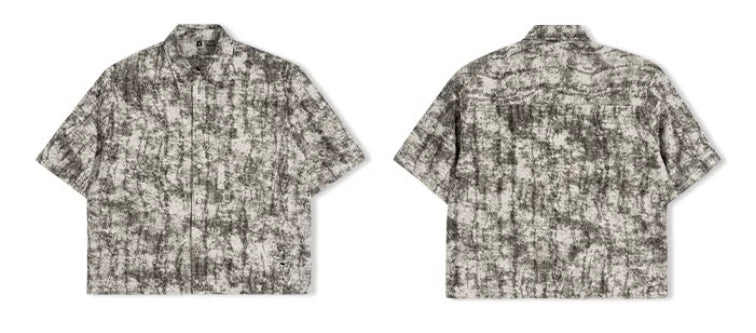 Summer Distressed Short Sleeve Street Style