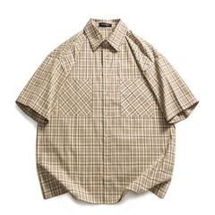 Plaid Shirt 100% Cotton Shirt