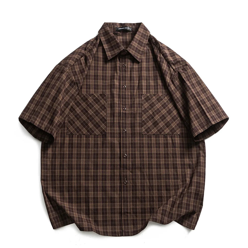 Plaid Shirt 100% Cotton Shirt