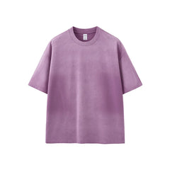 100% Cotton Oversized Acid Wash Blank T Shirt