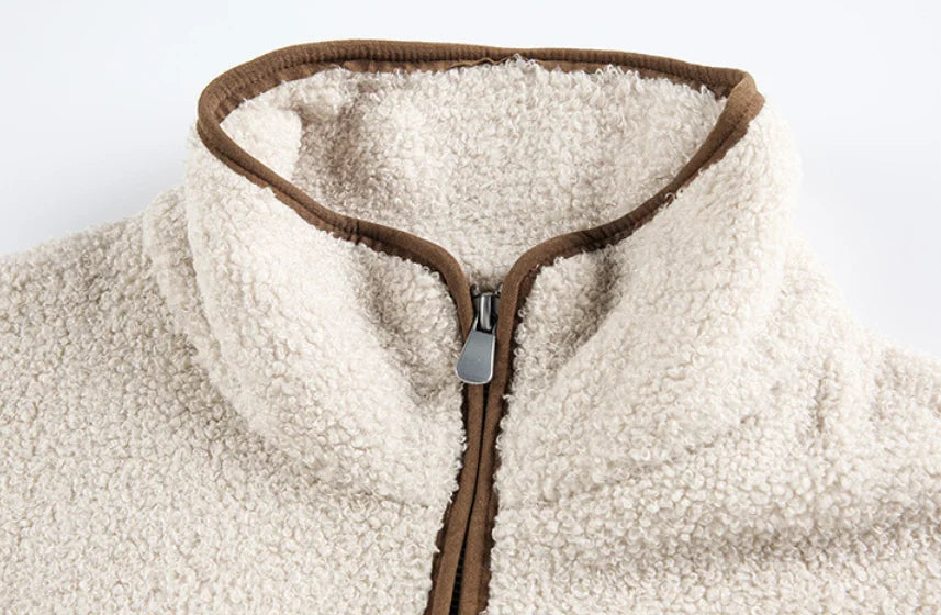 Men's Sleeveless Fleece Casual Vest