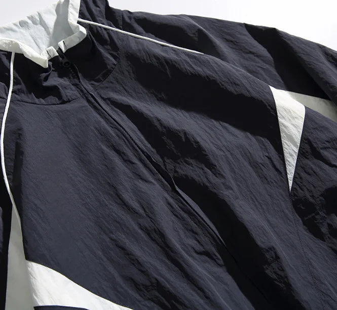 Fashion Stand-up Zipper Jacket