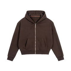 Cropped Boxy Fit Hoodie