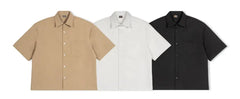Boxy Fit Workwear Style Short Sleeve
