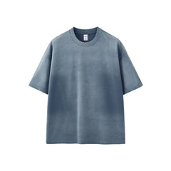 100% Cotton Oversized Acid Wash Blank T Shirt