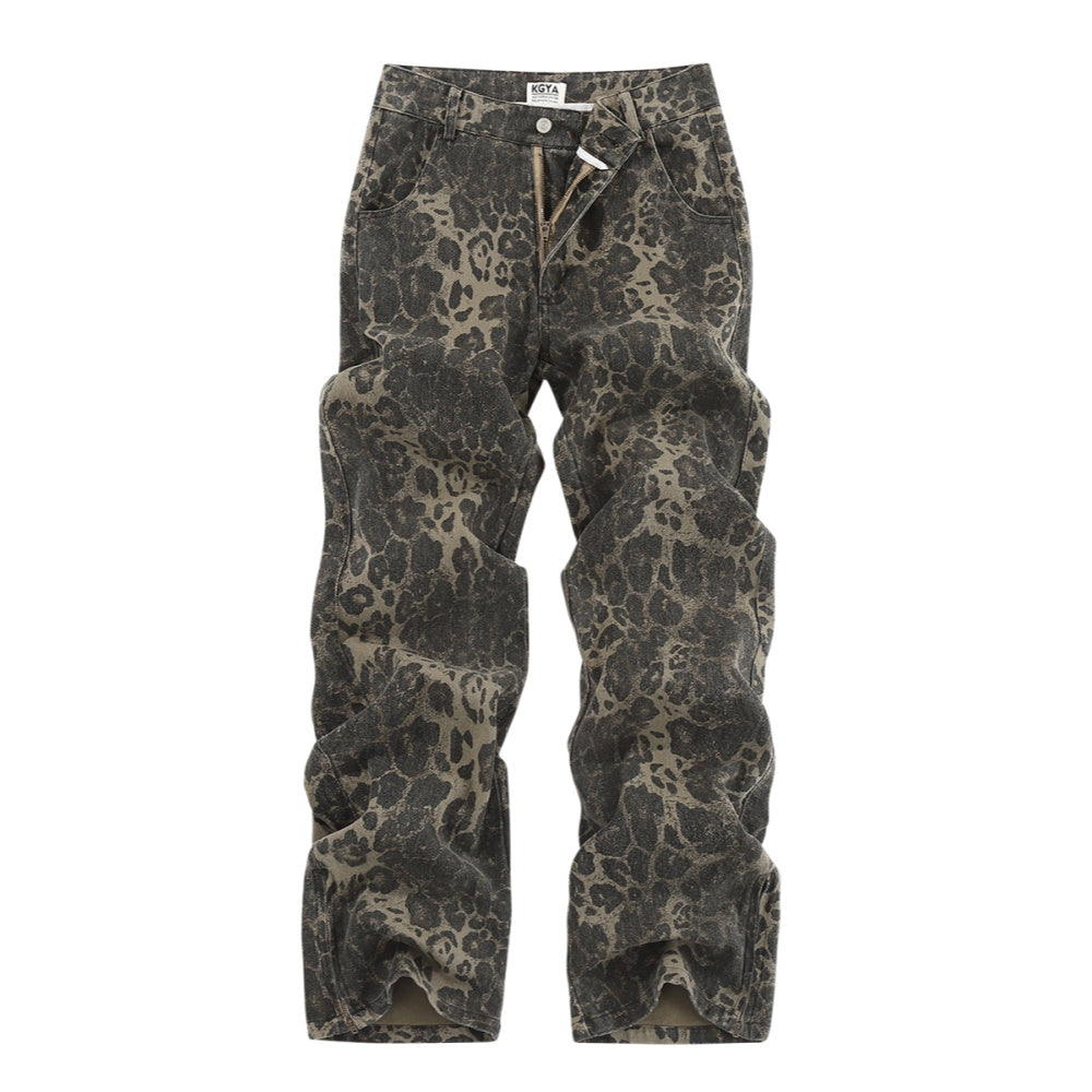 Men's Tactical Cargo Pants-(Leopard)